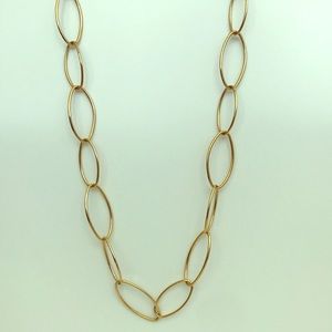 J crew gold tone necklace